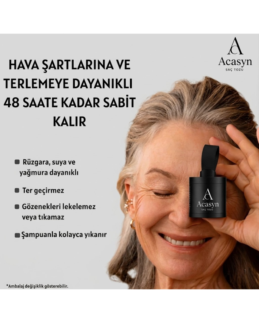 Acasyn Saç Kapatıcı Tozu