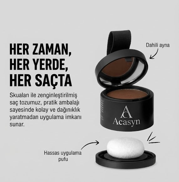 Acasyn Saç Kapatıcı Tozu